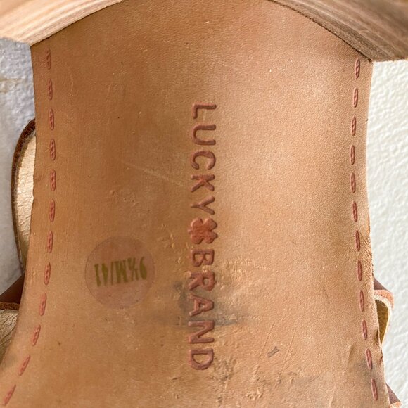 Lucky Brand - Fiorella Strappy Block Heel Sandals - Picture 10 of 12